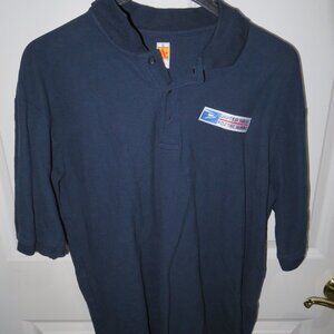 United States Postal Service USPS Short Sleeve Polo Shirt XL SAI A+